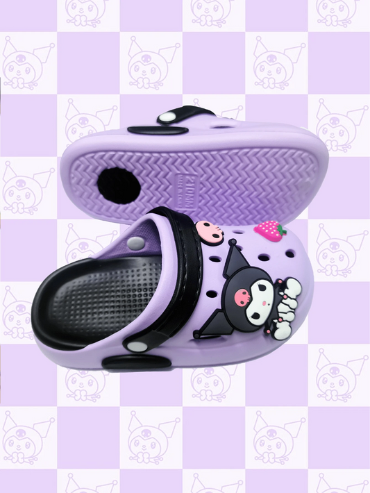 Sanrio Kuromi Cartoon Sandals, Cartoon Shoes