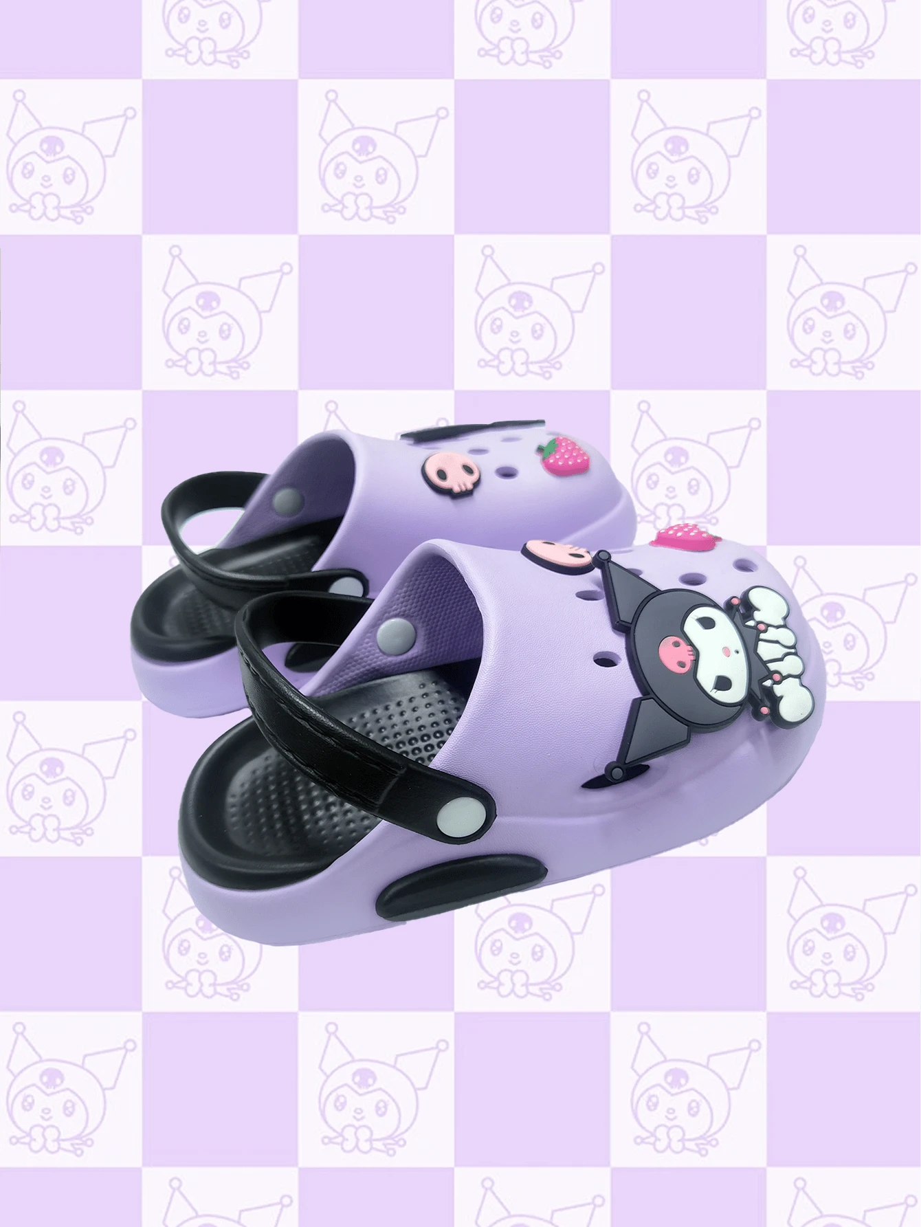Sanrio Kuromi Cartoon Sandals, Cartoon Shoes