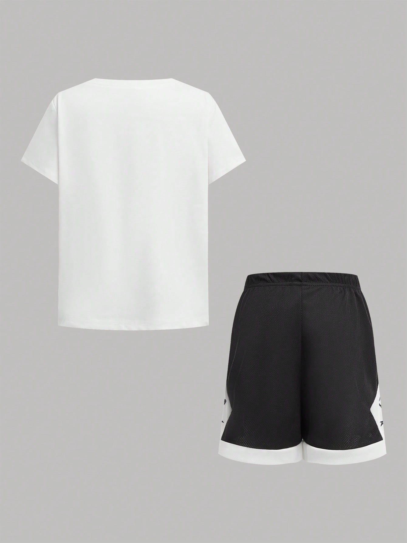 1 Set Kids Summer Short Sleeve T-Shirt & Shorts