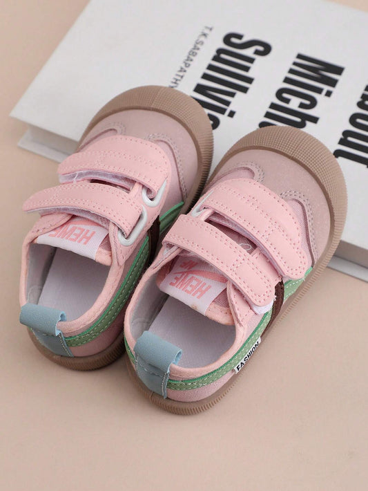 Fashionable Unisex Lightweight Rubber Sole Running Shoes Pink