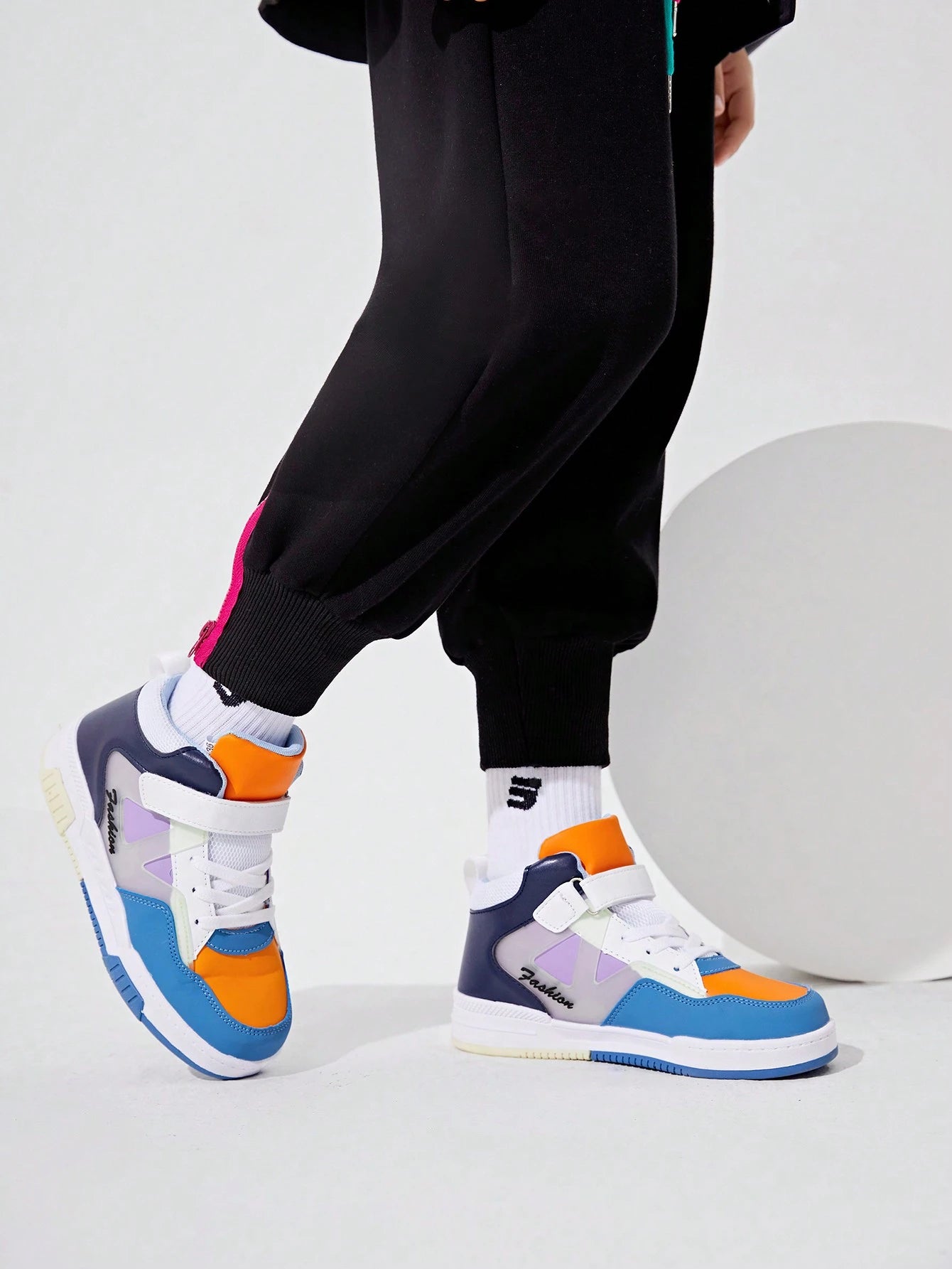 1 Pair Boys' Versatile Trendy Sneakers