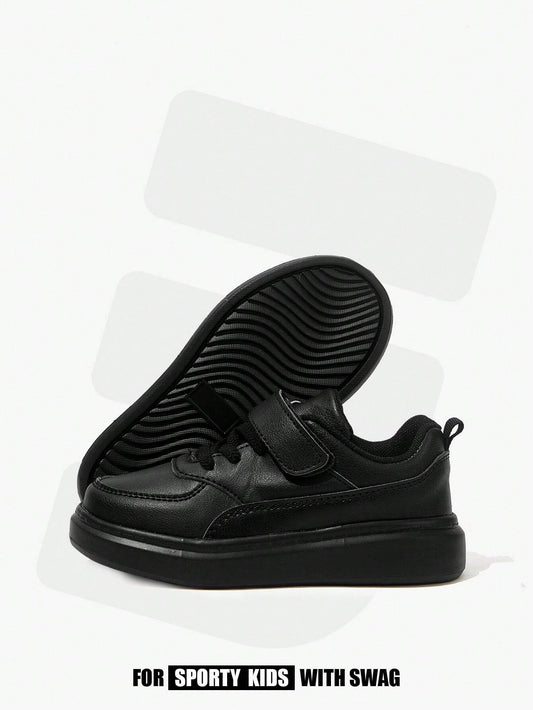 Kids' Leather Casual Flat Shoes