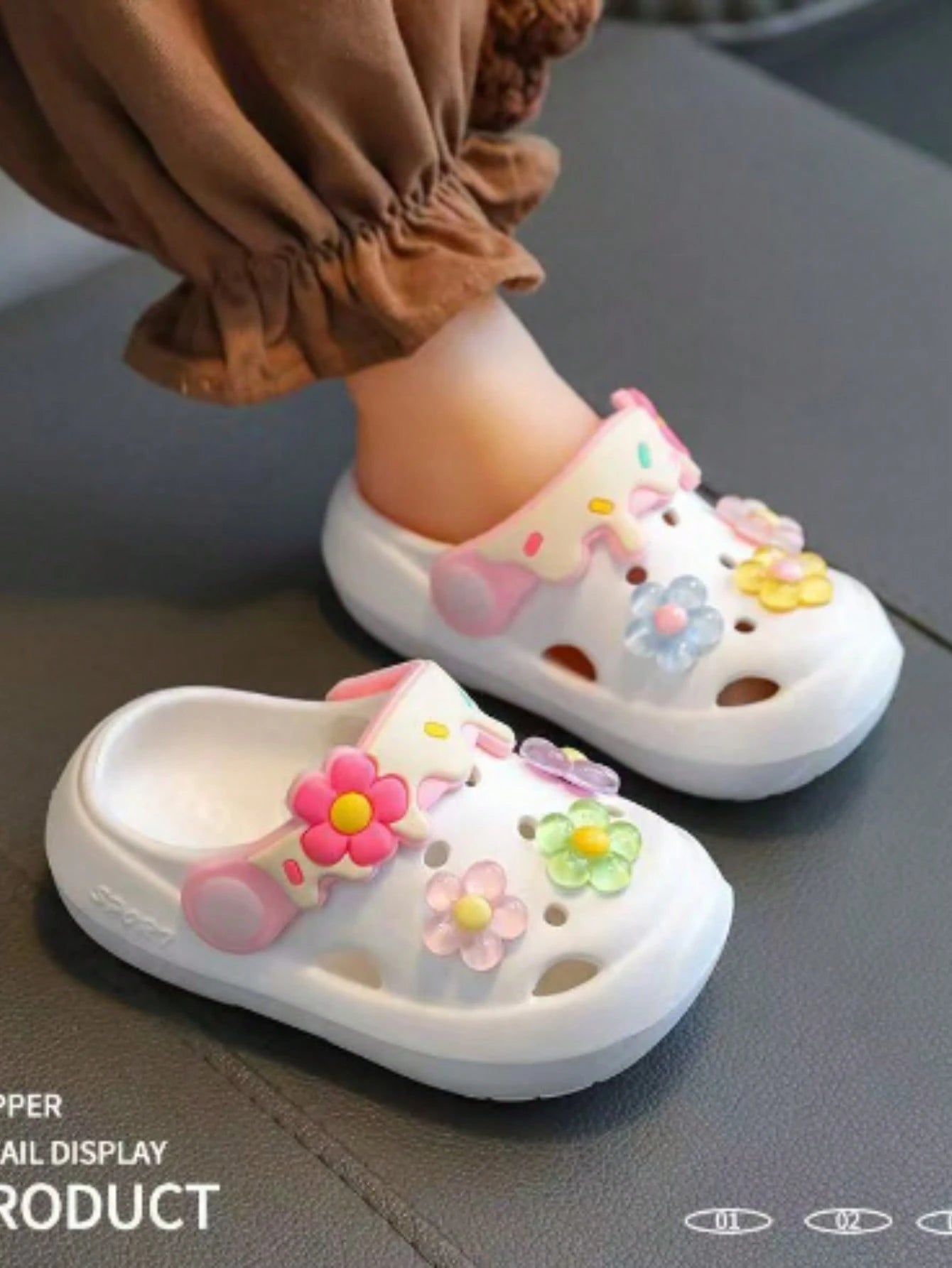 Children's Slippers Fashion Cute Flower Girl Sandals