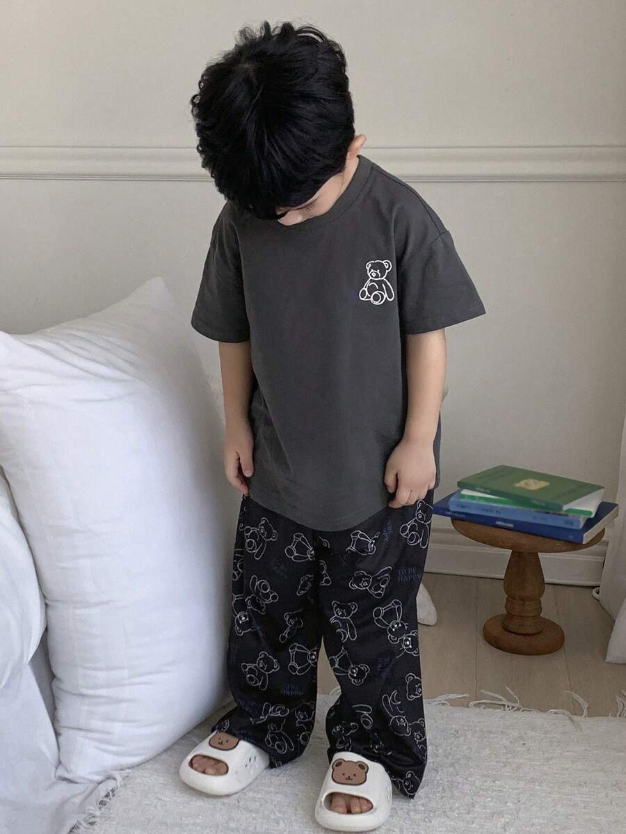 DAZY Toddler Boys Home Wear Grey