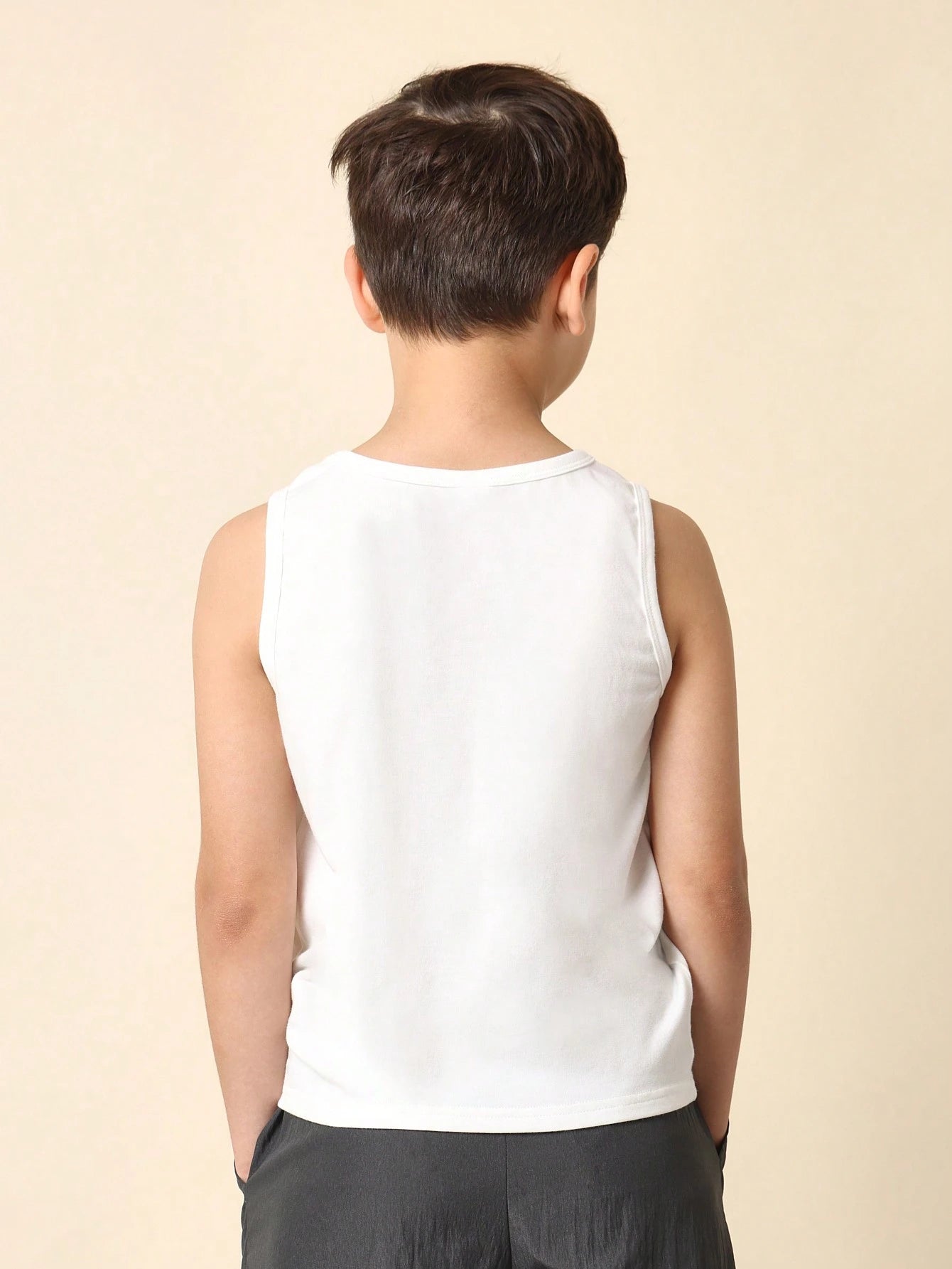 Tween Boys Comfy 3 Pack Set Regular Fit Tank Top