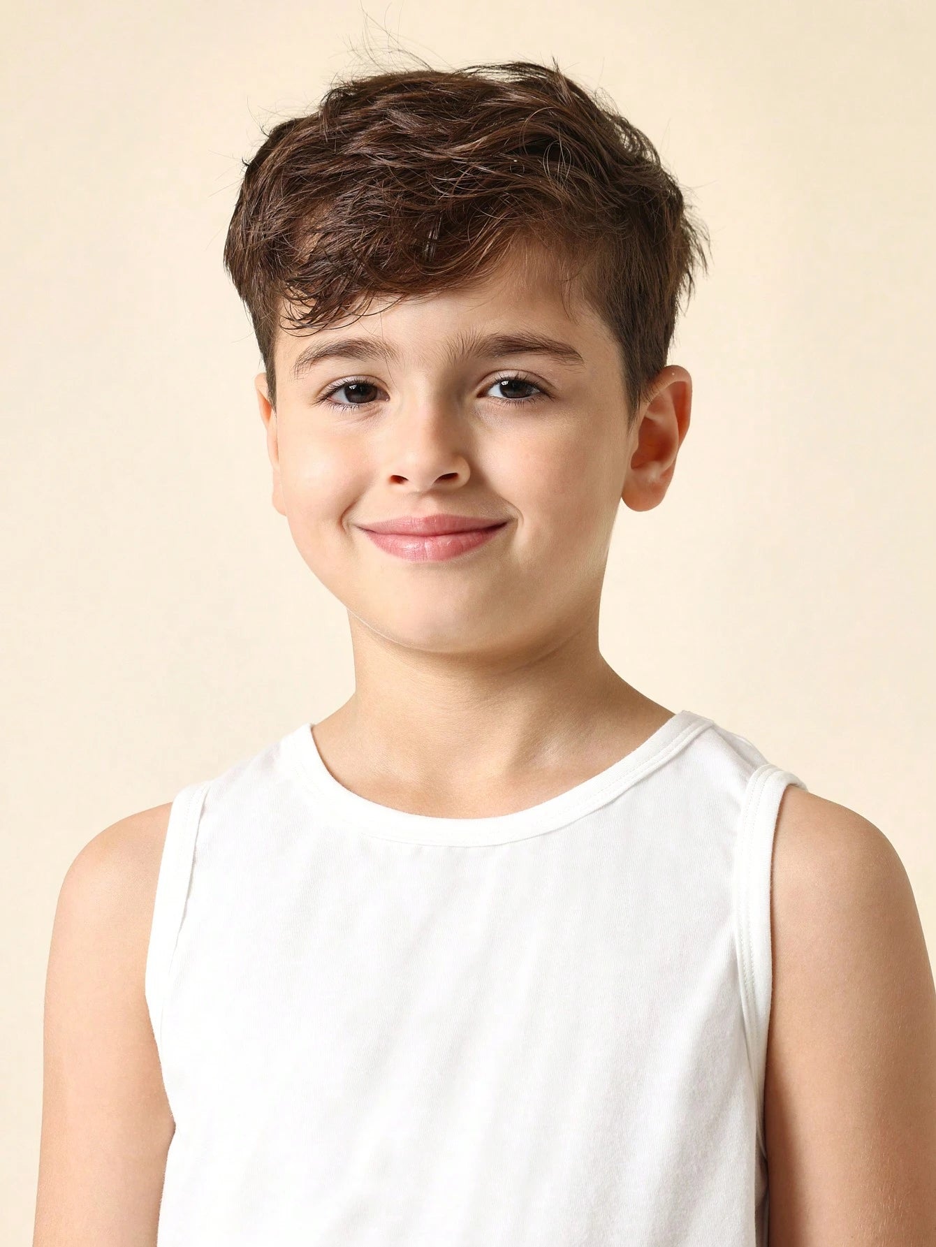 Tween Boys Comfy 3 Pack Set Regular Fit Tank Top