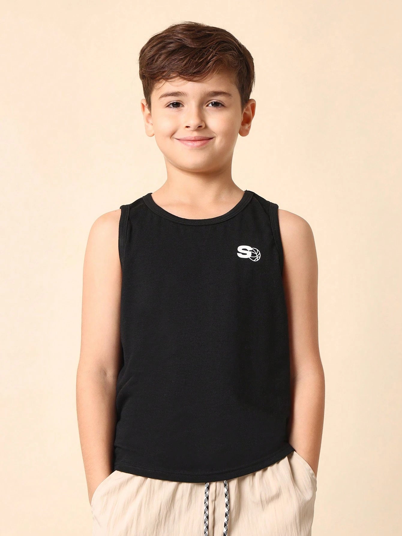 Tween Boys Comfy 3 Pack Set Regular Fit Tank Top