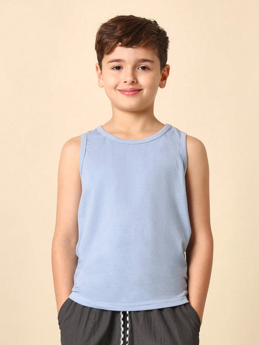 Tween Boys Comfy 3 Pack Set Regular Fit Tank Top
