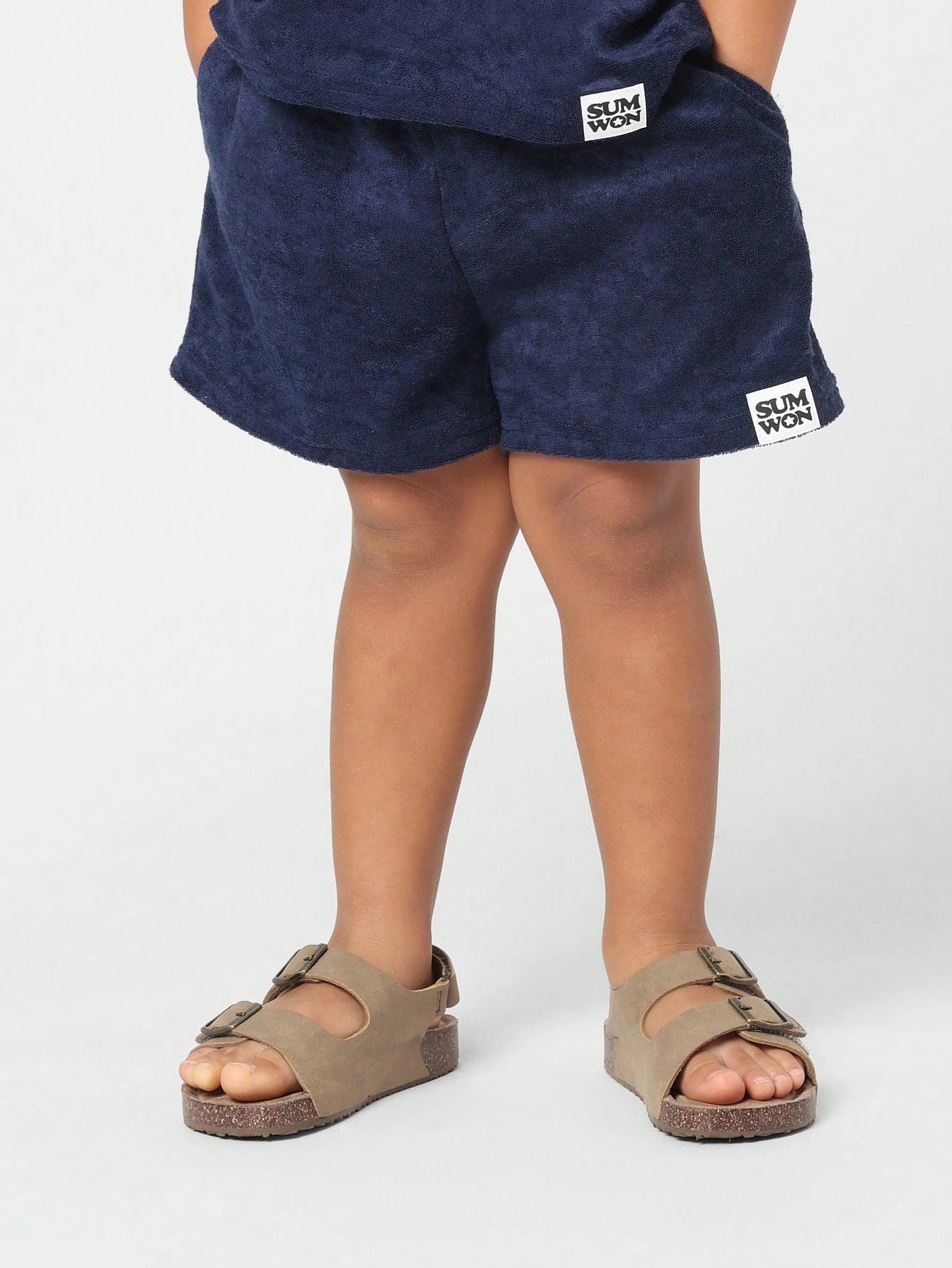 Young Girls Comfy Regular Fit Towelling Short Sleeve Polo Shirt And Short