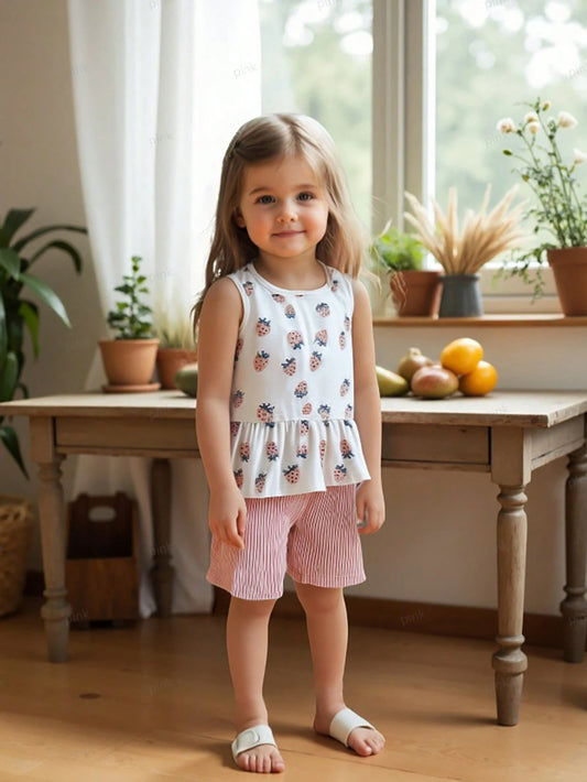Baby Girls This Cute Two-Piece Outfit