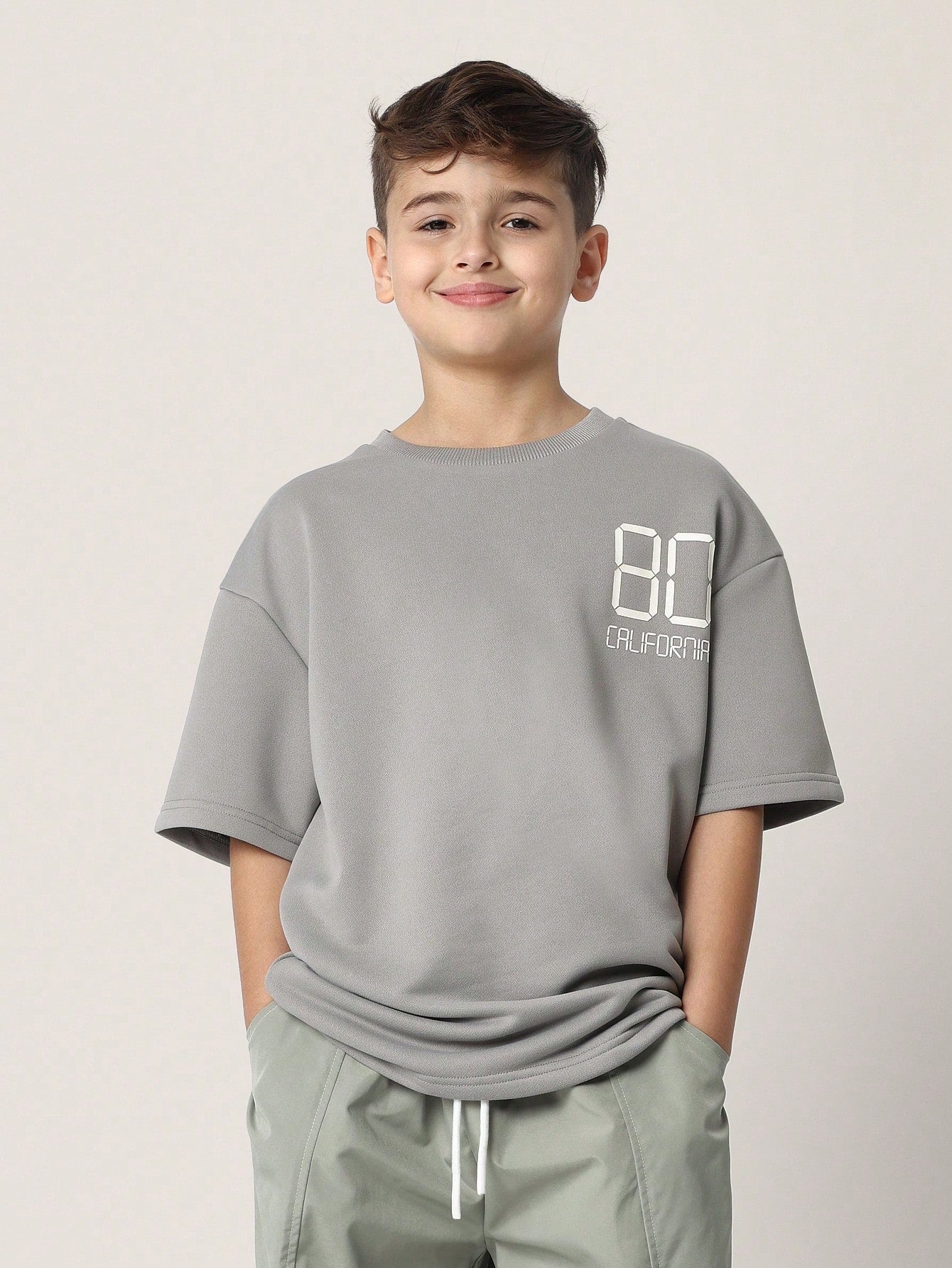 Tween Boys Comfy Os Tshirt White