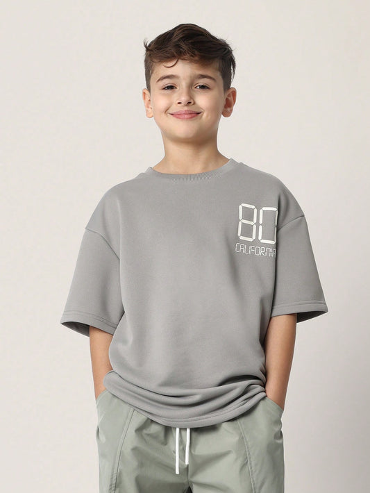 Tween Boys Comfy Os Tshirt White
