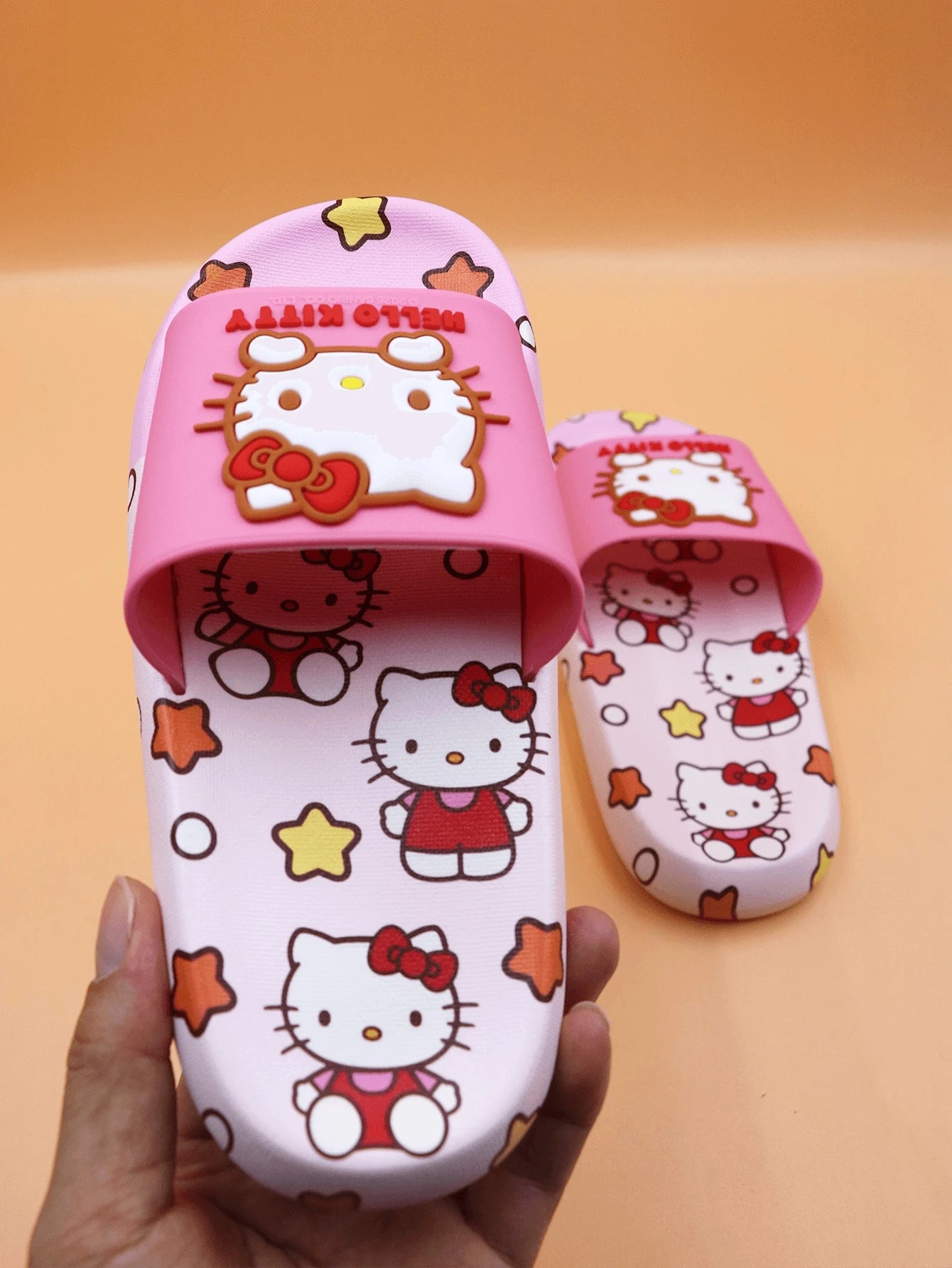 Sanrio Kuromi Cute Cartoon Open Toe Slippers