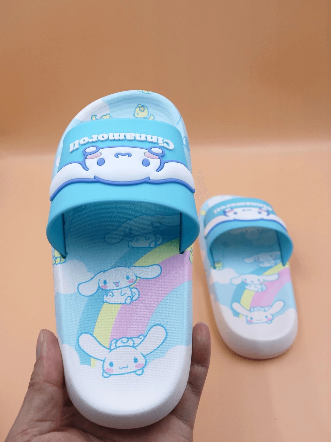 Sanrio Kuromi Cute Cartoon Open Toe Slippers