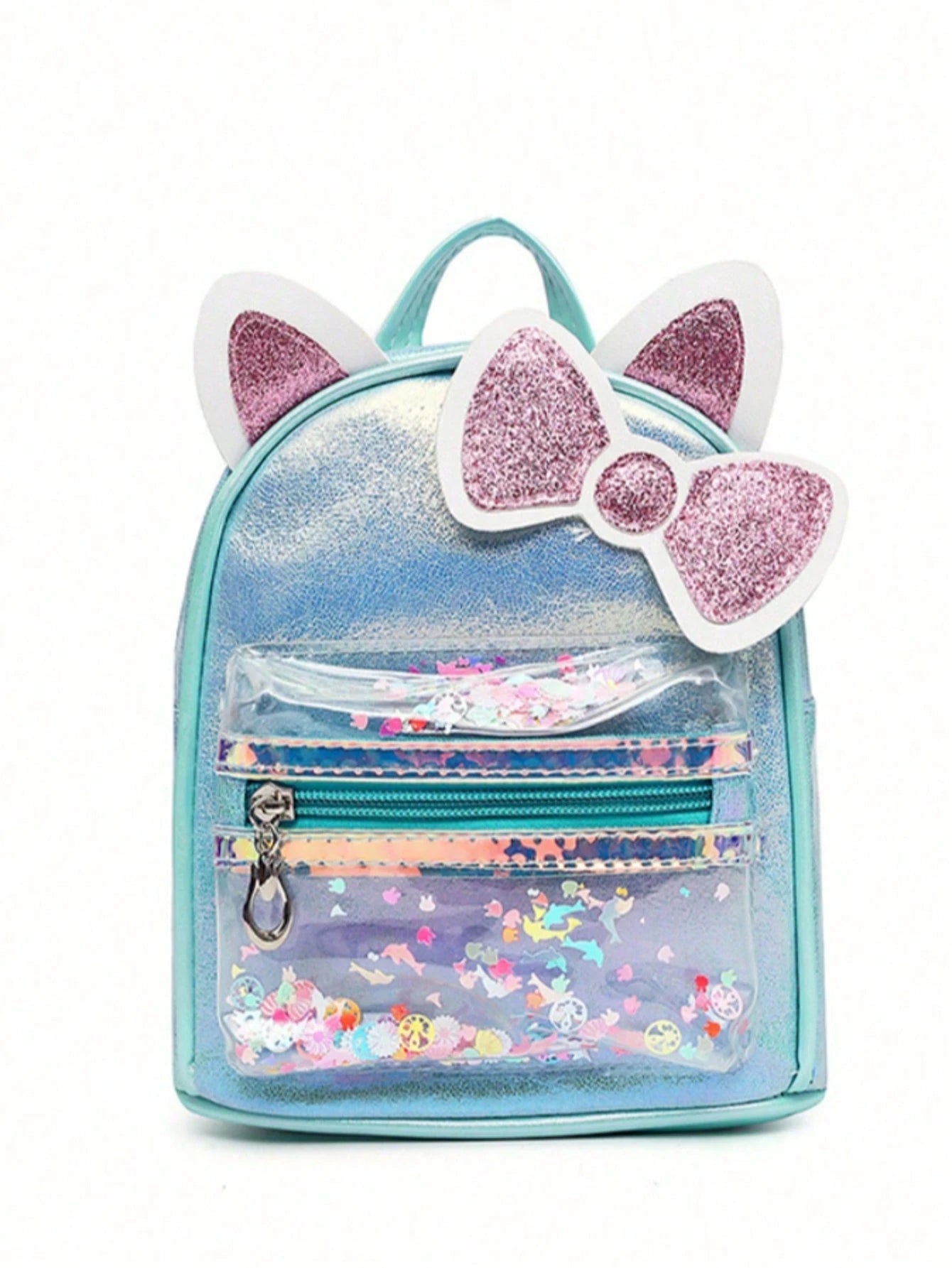 Sanrio Hello Kitty Backpack, Portable For Travel Blue