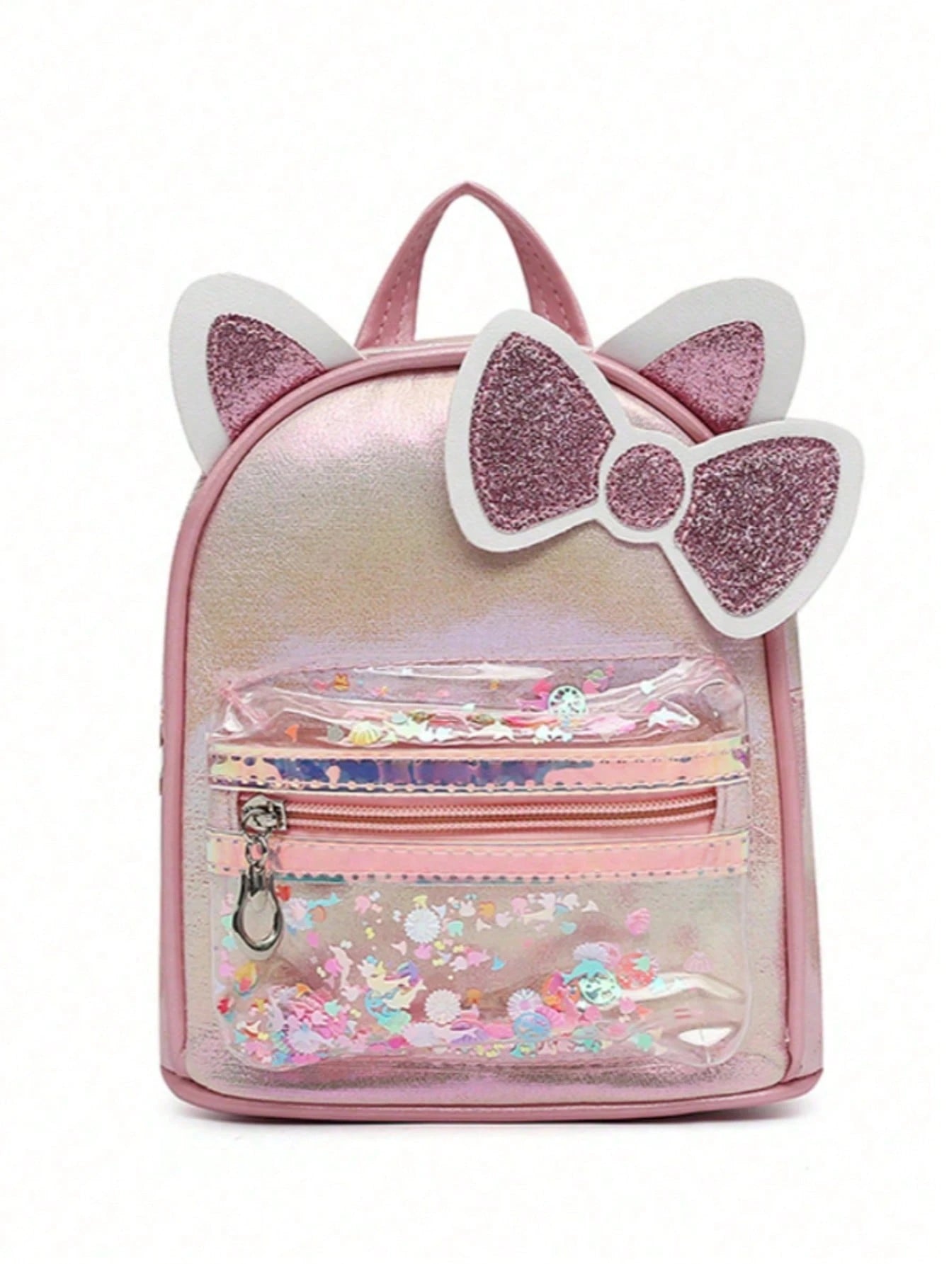 Sanrio Hello Kitty Backpack, Portable For Travel Pink