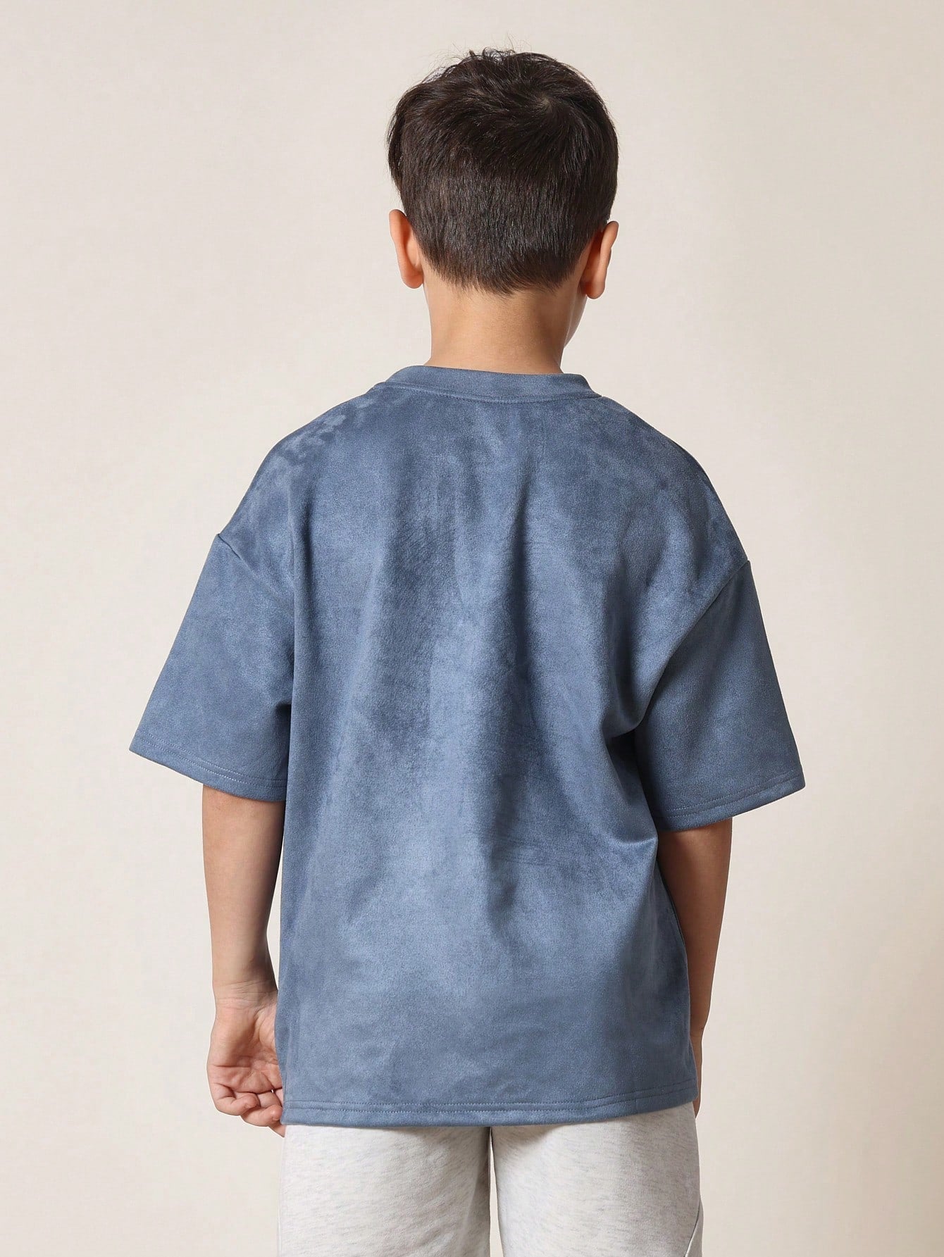 Tween Boys Comfy Osized T Shirt Suedette