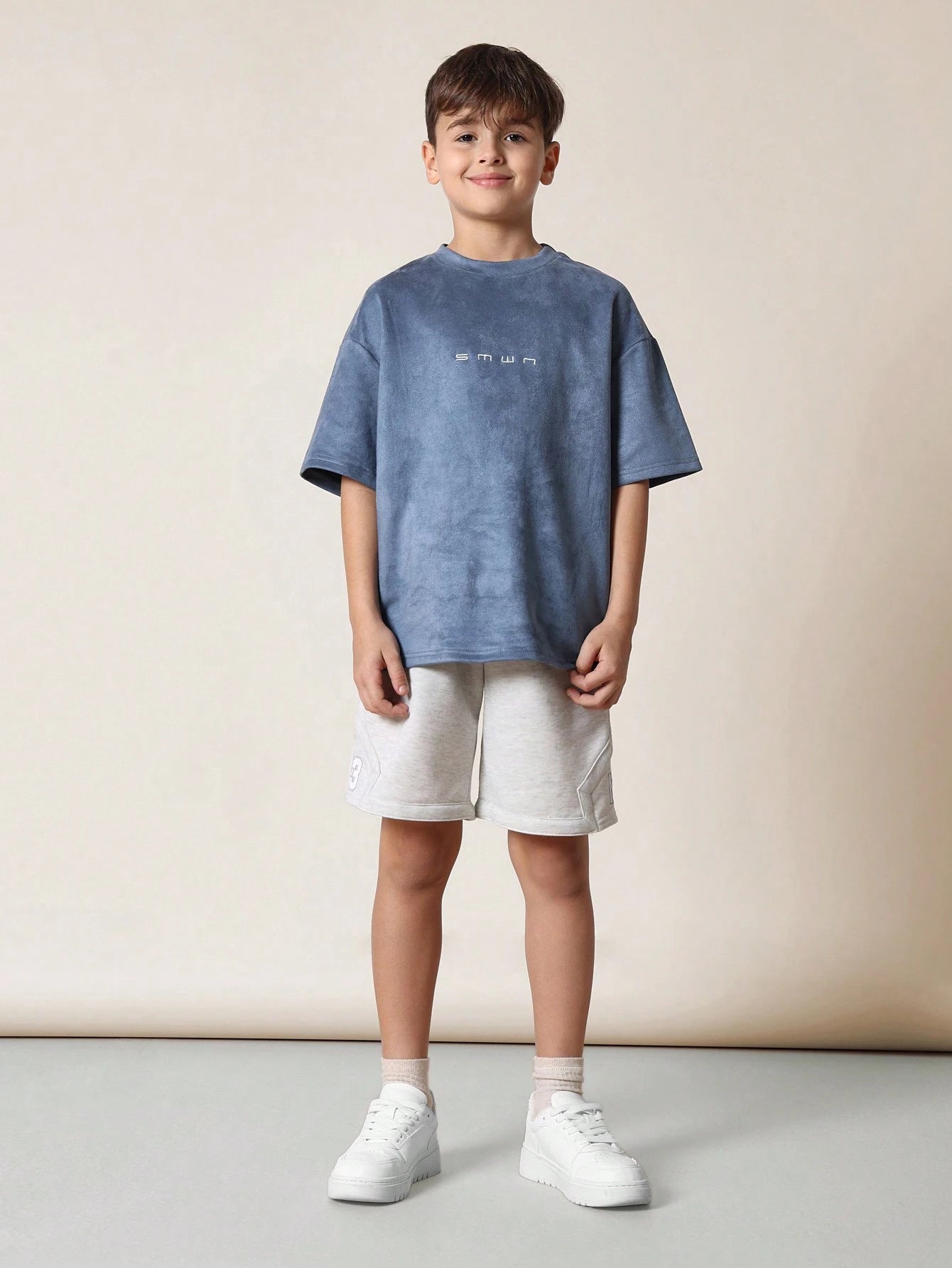 Tween Boys Comfy Osized T Shirt Suedette