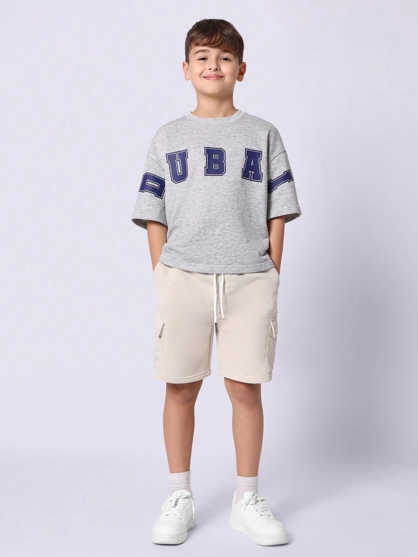 Tween Boys Comfy Oversized Fit Short Sleeve Tee
