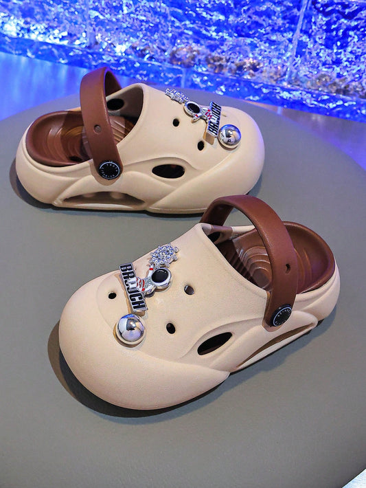 Little Boys' Fashionable EVA Astronaut Design Breathable Non-Slip Beach Sandals