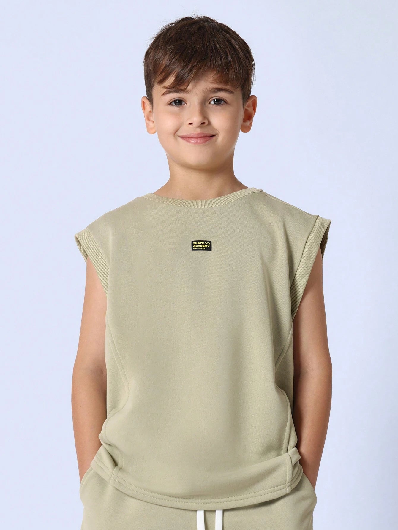 Tween Boys Comfy Tank Short Set