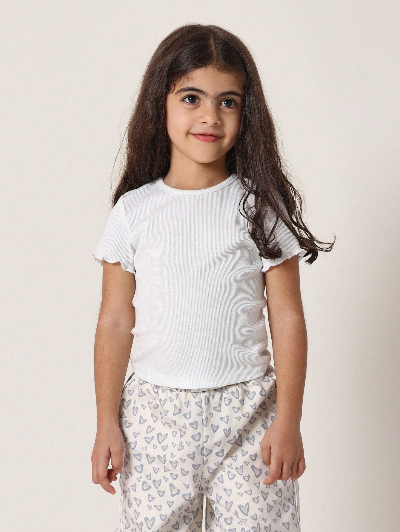 Young Girls Comfy Animal Print Track Pant Set