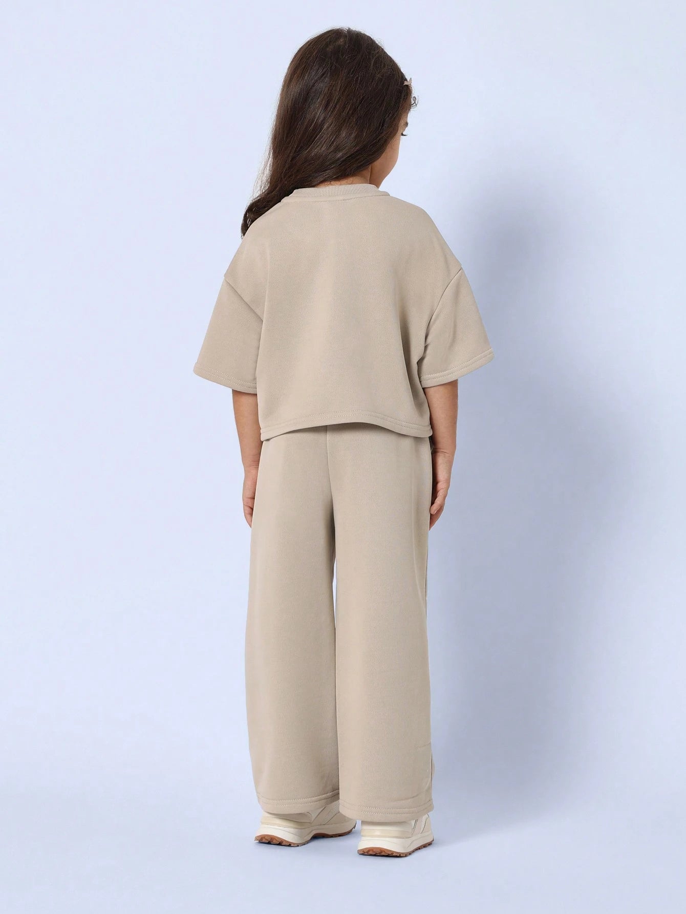 Young Girls Comfy New York Wide Leg Set