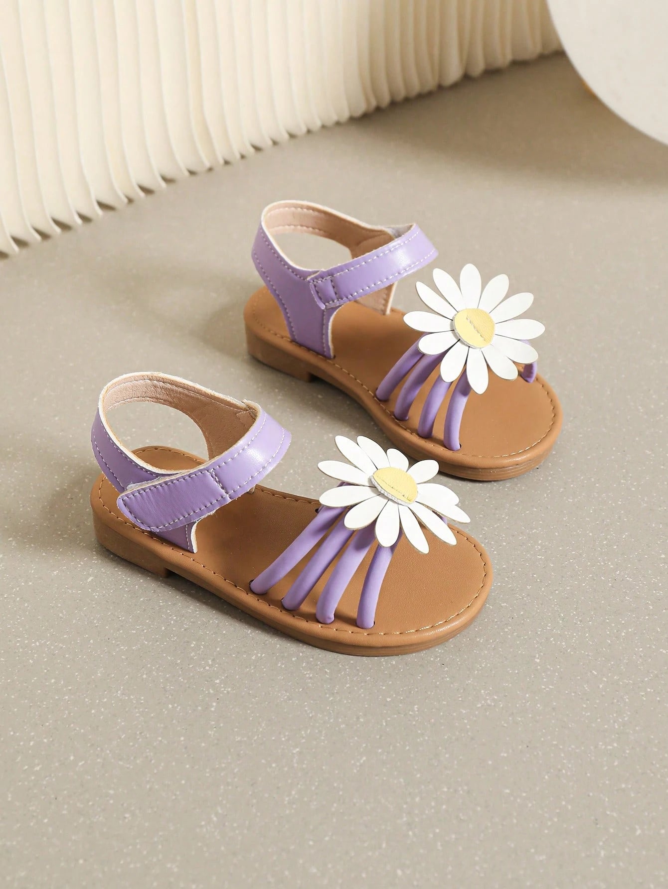 Girls' Summer Daisy Sandals