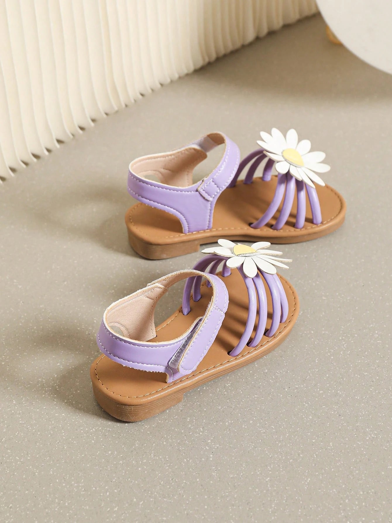 Girls' Summer Daisy Sandals