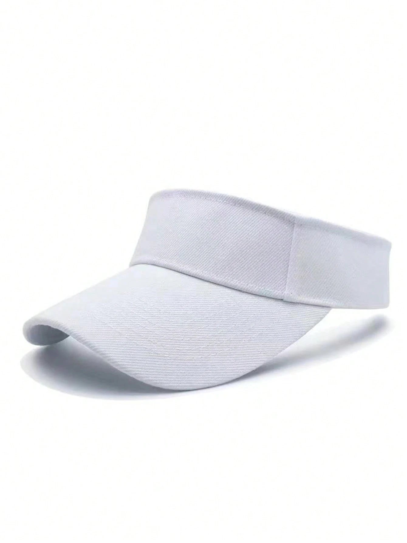 1pc Kids Breathable Open Top Hat White