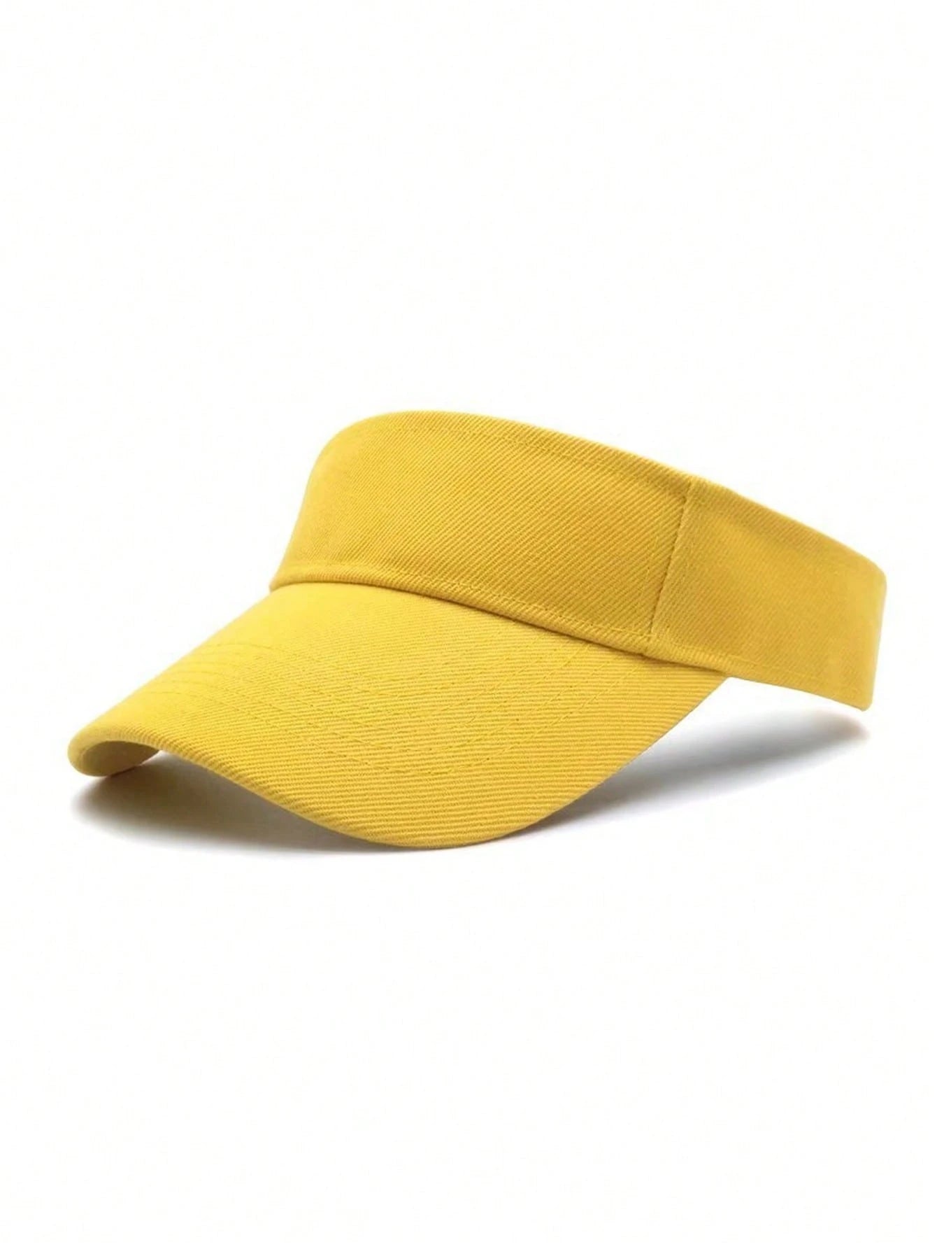 1pc Kids Breathable Open Top Hat Yellow