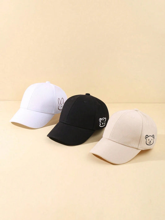 1/3 Packs Cute Animal Baseball Cap