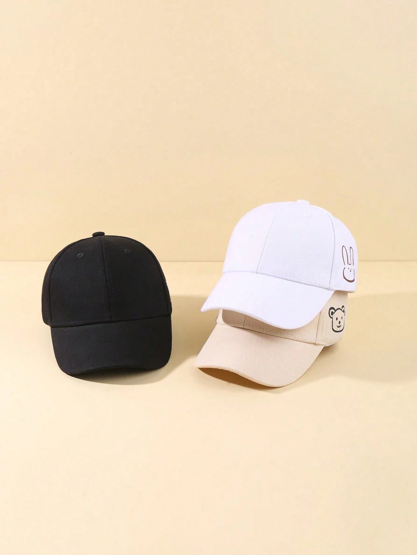1/3 Packs Cute Animal Baseball Cap