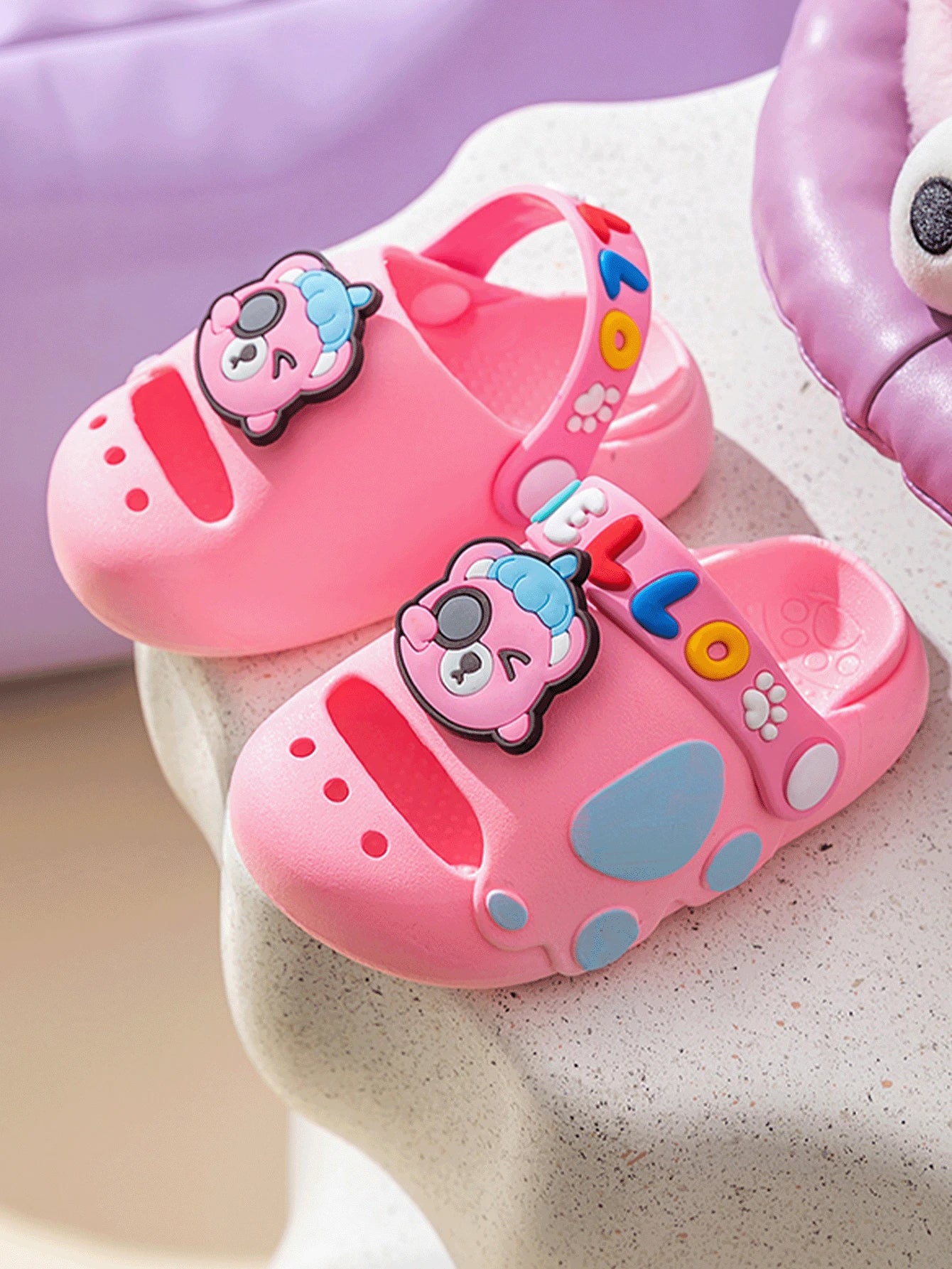 Toddler Soft Bottom Non-Slip Girls Sandals Pink