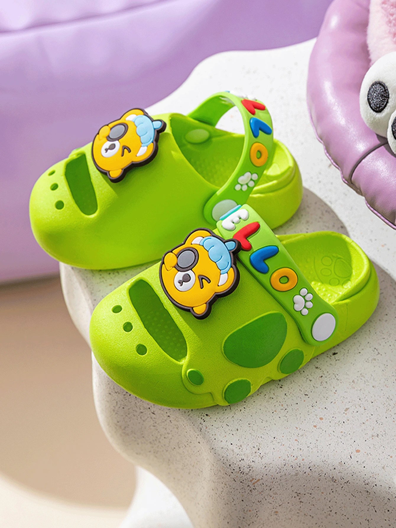 Toddler Soft Bottom Non-Slip Girls Sandals Green