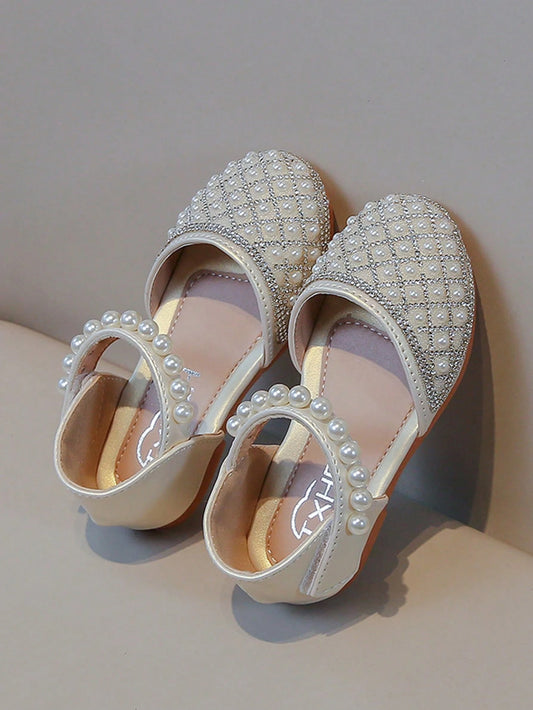 Fashion Pearl & Rhinestone Princess Shoes