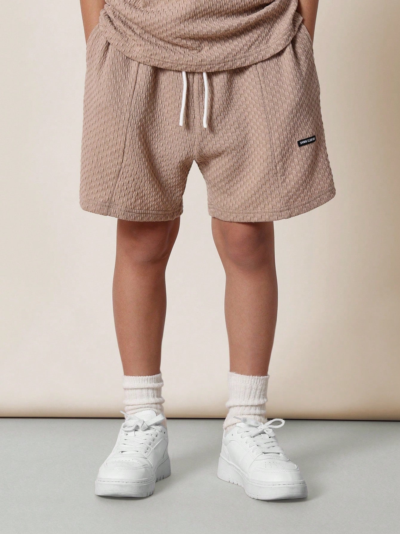 Tween Boys Comfy Tween Boys Textured Polo Set
