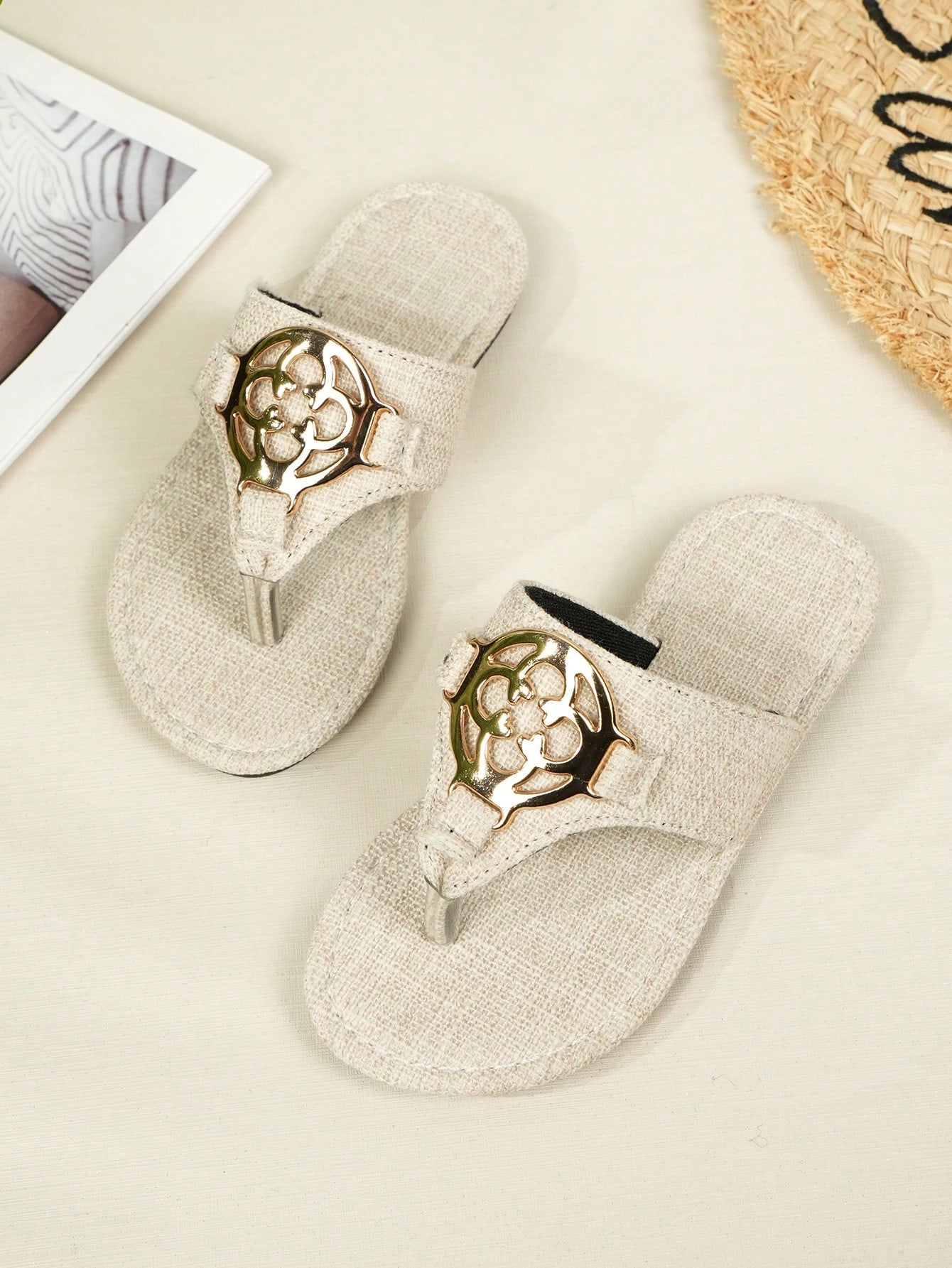 Girls' Fashionable Casual Outdoor Comfortable Sweat-Absorbent Anti-Slip Wear-Resistant Flat