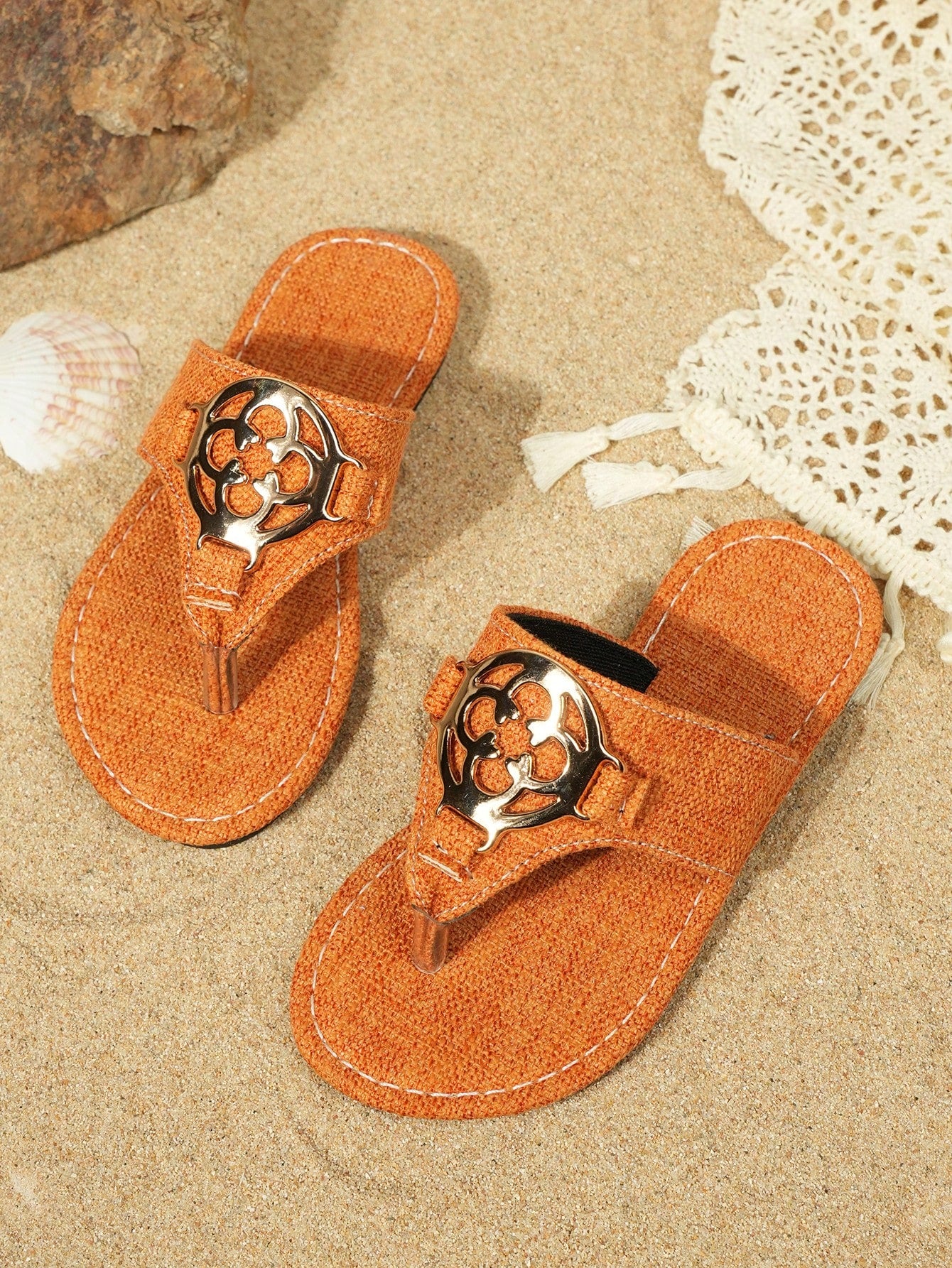 Girls' Fashionable Casual Outdoor Comfortable Sweat-Absorbent Anti-Slip Wear-Resistant Flat