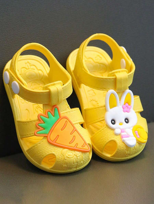 Toddler Girls Cartoon Rabbit Design Sandals