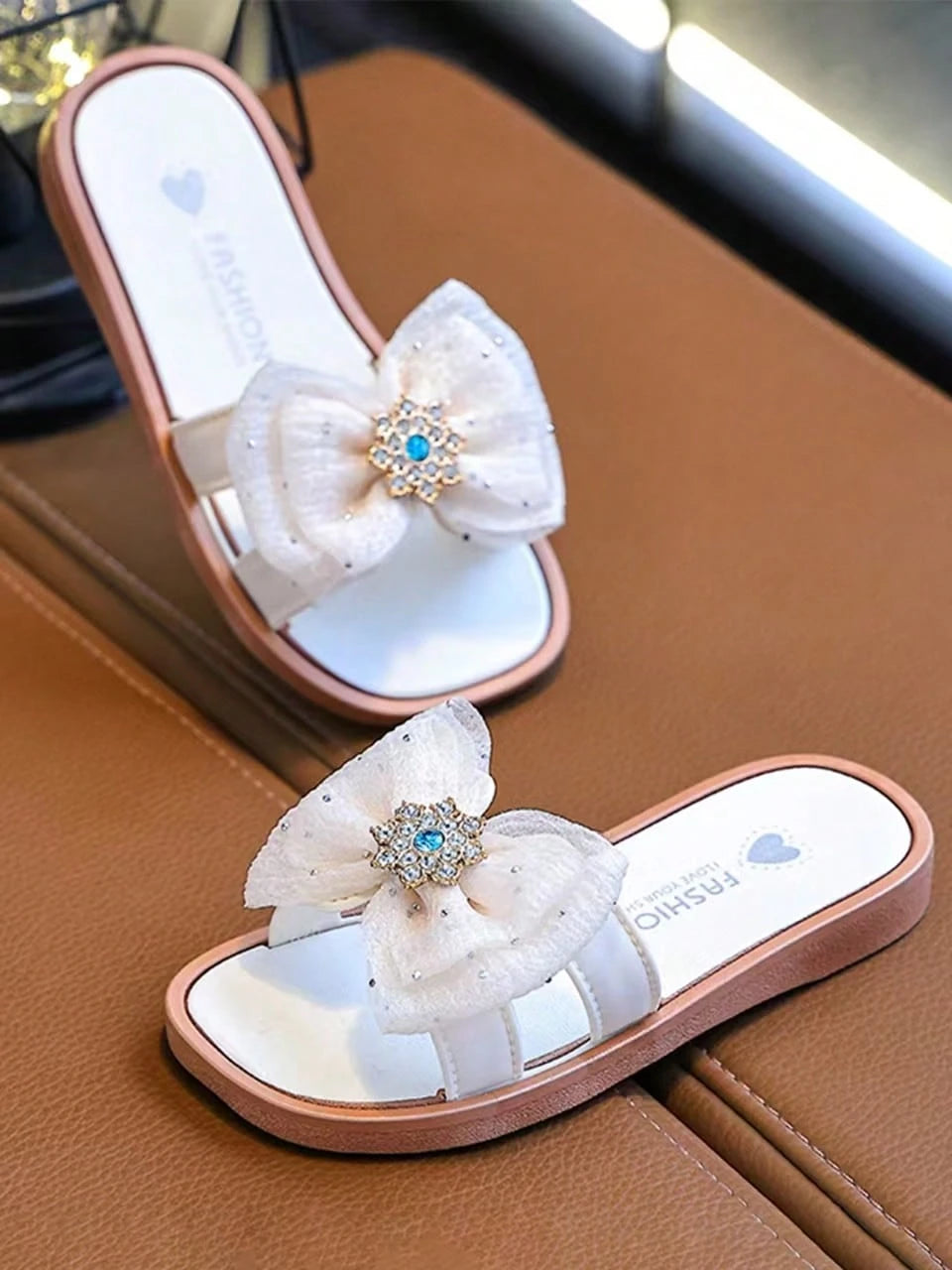 Leisure And Sweet Kids Shoes Diamond Butterfly Cute Holiday Shoes