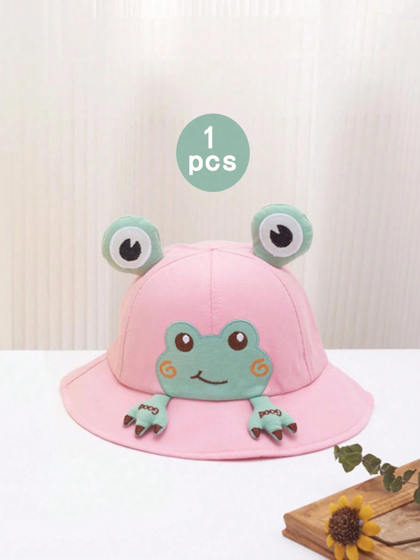 1pc Baby Sun Hat Pink