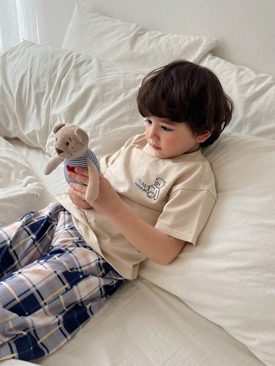 DAZY Toddler Boys Home Wear Apricot