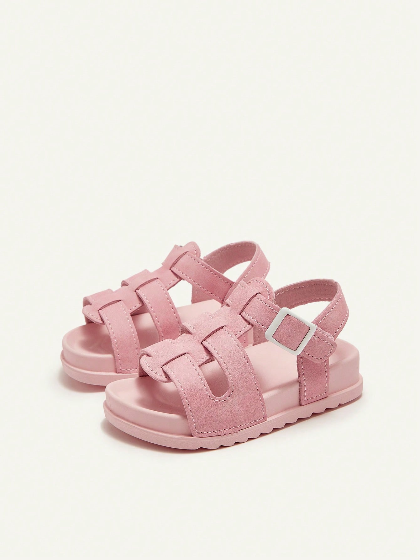 Cozy Pixies 1 Pair Hook And Loop Soft Bottom Casual Flat SandalS