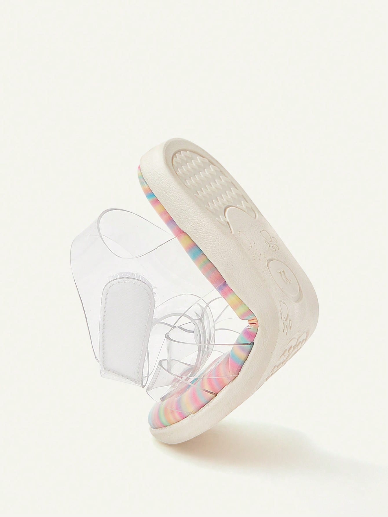 Cozy Pixies 1 Pair Versatile Cute Transparent Jelly Casual Flat Sandals