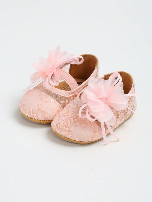 Mummy & Mee, Infant Girls' Mary Jane Shoes, Non-Slip Rubber Sole Ballet Flats