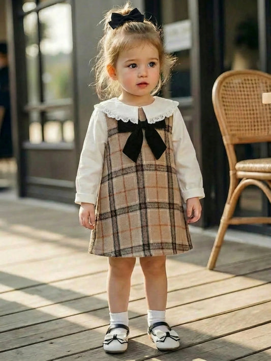 Mummy & Mee, Cozy Pixies 1 Pair Girls' Cute & Fashionable Oversized Bow Mary Jane Shoes