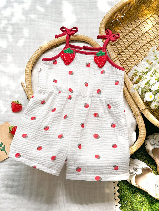 Mummy & Mee, Vintaside Kids 1pc Baby Girls' Rainbow Striped Knit Floral