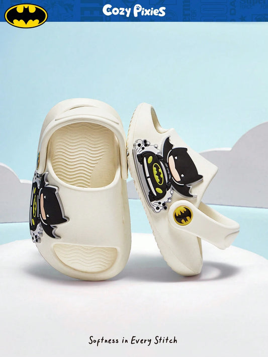 Mummy & Mee, BATMAN X Cozy Pixies 1 Pair Cute Animal Pattern Breathable Non-Slip Outdoor Infant Sandals