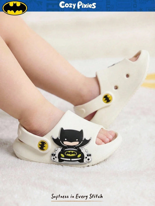 Mummy & Mee, BATMAN X Cozy Pixies 1 Pair Cute Animal Pattern Breathable Non-Slip Outdoor Infant Sandals